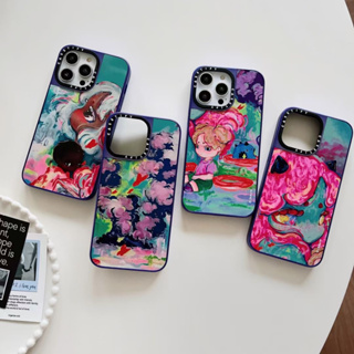 🎁ส่งของขวัญ🎁Casetify เคสไอโฟน 14 Pro Max 13 12 11 เคส for เคสไอโฟน11 การ์ตูน พกง่ายๆ การป้องกันการตก Case