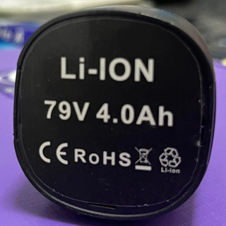 แบตสว่านไร้สาย ของใหม่ พร้อมส่ง 79V  4.0Ah  Li-ion ตรงรุ่น