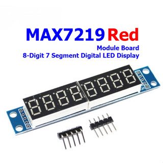 MAX7219 8 Digit 7 Segment Display Module (RED)