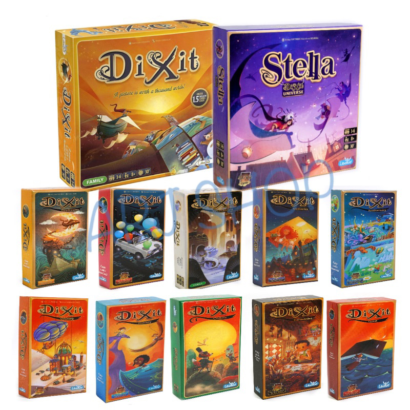 Dixit คู่มือไทย Board game - Daydreams Origins Odyssey Journey Momores Harmonies Quest Revelation บอ