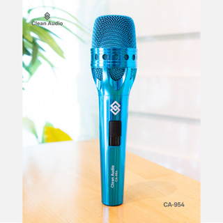 CLEAN AUDIO : CA-954 BLUE DYNAMIC CARDIOID MICROPHONE