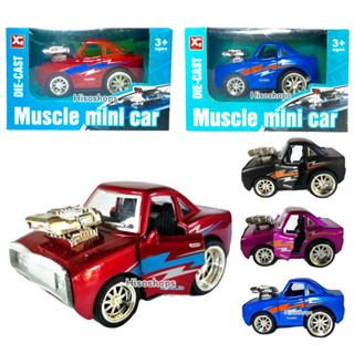 DIE-CAST Muscle mini car โมเดลรถแข่ง รถเล่นมือ เป็นของสะสม น่าเล่นมากๆเลยค่ะ