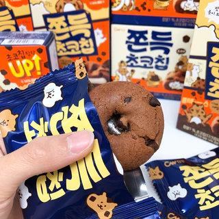 ขนมต๊อกคุ๊กกี้ ไส้ต๊อกนุ่มหนึบ ขนมต๊อก ขนมต๊อกคุ๊กกี้ 쫀득 초코칩 ขนมเกาหลี
