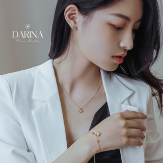 Venita Necklace Set Darina Jewelry DRS0003-N ไม่ลอกไม่ดำ ✨พร้อมกล่องเครื่องประดับ เขียนการ์ดได้