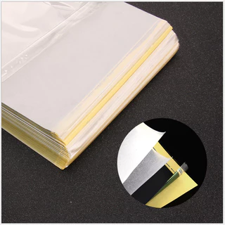 100แผ่น กระดาษลอกลาย Tattoo Tracing paper กระดาษลอกลายสัก แผ่นลอกลายสัก