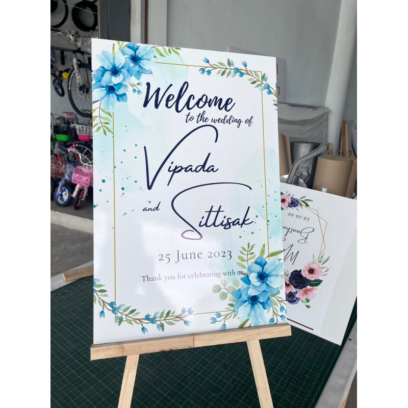 ป้ายงานเเต่งป้ายขึ้นบ้านใหม่งานบวชmtb ค่าส่งถูก  40*60เซนติเมตร（ จัดส่งภายใน 1-2 วัน） - รูปที่ 2