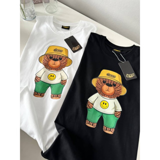 เสื้อยืดโอเวอร์ไซส์ น้องหมีเปียหมวกเหลือง🐻💛