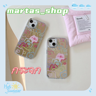 ❤️ส่งของขวัญ❤️ เคสไอโฟน 11 12 13 14 Pro Max การ์ตูน กราฟฟิตี หมู แฟชั่น ความนิยม Case for iPhone สาวน่ารักหัวใจ