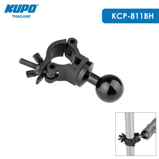 KUPO KCP-811BH Mini Half Coupler w/ Ball Head  อะแดปเตอร์สำหรับยึดอุปกรณ์กับเสาหรือบาร์ ใช้ร่วมกับ Super knuckle