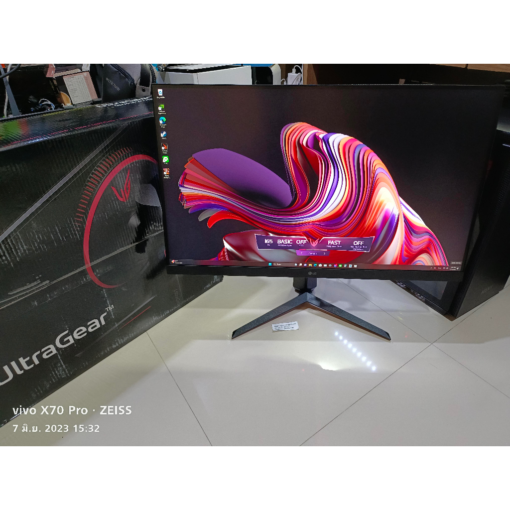 แลก/ขาย จอคอม LG UltraGear 32GP850-B 32นิ้ว 2K QHD Nano IPS 165Hz 1ms ยกกล่อง ประกันศูนย์ไทย 2 ปีครึ