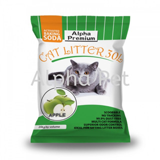 ทรายแมว 30 ลิตร 20 กิโลกรัม Eco 20kg Baking Soda Cat Litter