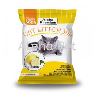 ทรายแมว 30 ลิตร 20 กิโลกรัม Eco 20kg Baking Soda Cat Litter