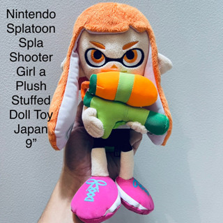 #ตุ๊กตา #สปาร์ตูน #Splatoon #Allstar #Nintendo #Switch #ขนาด9” #มีเม็ดถ่วง #Squid Sisters Spla Shooter Girl ลิขสิทธิ์แท้