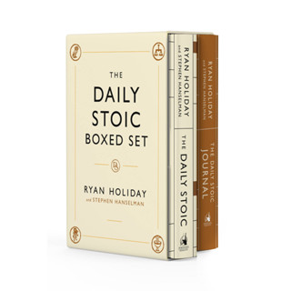 หนังสือภาษาอังกฤษ The Daily Stoic Boxed Set Hardcover