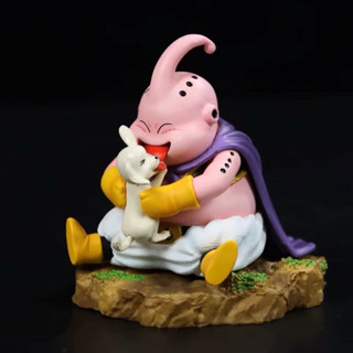 Dragon Ball Majin Buu with Puppy Dog PVC Statue Figure 9 cm