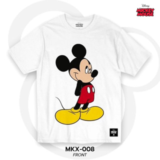 Power 7 Shop เสื้อยืดการ์ตูน มิกกี้เมาส์ ลิขสิทธ์แท้ DISNEY (MKX-008)