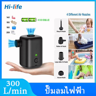 🚀ส่งจากไทย🚀ปั๊มไฟฟ้า ปั๊มลมไฟฟ้า 3000mAh ปั๊มแหวนว่ายน้ำ แบบชาร์จไร้สาย แบบพกพา ปั๊มลมไฟฟ้าแบบ การให้อากาศ ความกดอากาศ