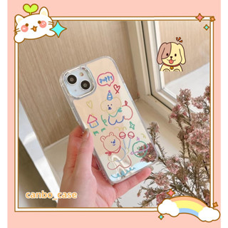 🎁ส่งของขวัญ🎁เคสไอโฟน สำหรับ 11 14 for iPhone Case 13 12 Pro Max  แฟชั่น น่ารัก ลูกสุนัข กันกระแทก เคสนิ่ม เคสโทรศัพท์