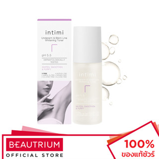 INTIMI Underarm &amp; Bikini Line Whitening Toner ผลิตภัณฑ์บำรุงผิวใต้วงแขน 100ml