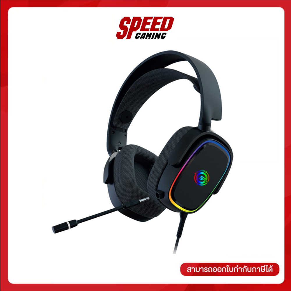 NEOLUTION E-SPORT NEBULA BLACK 7.1 USB RGB (HES-NES-NEBULA)  HEADSET (หูฟัง) By Speed Gaming