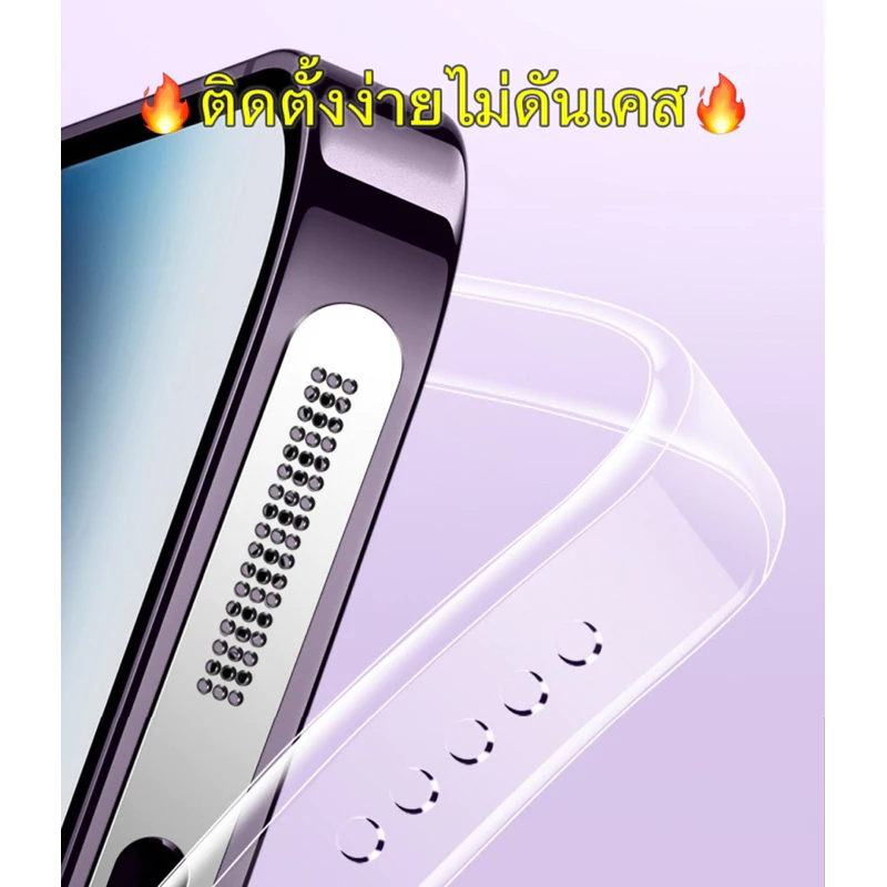🔥สติกเกอร์ตาข่ายโลหะกันฝุ่นลำโพง🔥สําหรับ iPhone 16 15 12 13 14 Pro Max Plus mini อลูมิเนียมStickers Dust net mobilephone thumbnail 8