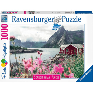 จิ๊กซอว์ Ravensburger - Lofoten, Norway  1000 piece (ของแท้ มีสินค้าพร้อมส่ง)