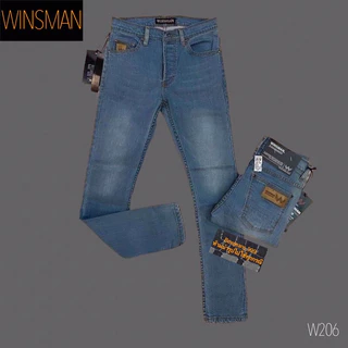 กางเกงยีนส์ ทรง slim ยืดนุ่ม ยี่ห้อWINMAN มีหลายสี เอว28-42ราคาถูก