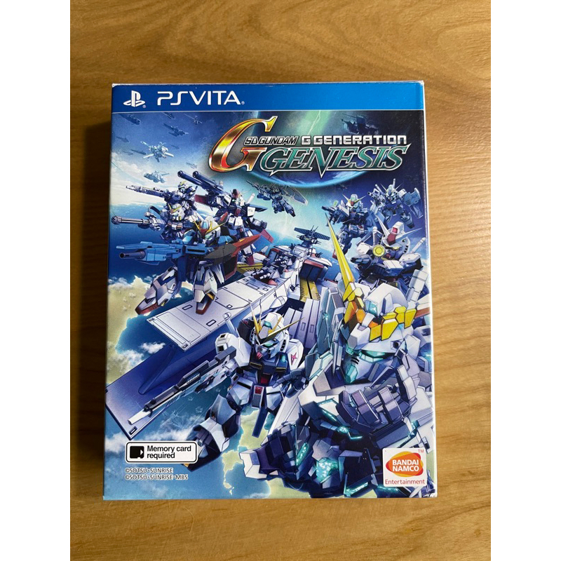 PSV SD Gundam G Generation Genesis PS Vita (2 Card) | แผ่นเกมเพลสเตชั่นวีต้า แท้ | Zone 3 | Voice Ja