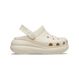 [พร้อมส่ง] Crocs Classic Crush Clog Bone 207521-2Y2