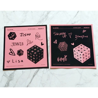 แยกขาย สติ๊กเกอร์ POB จาก YG Select ของแท้ อัลบั้ม BLACKPINK - SQUARE UP Album พร้อมส่ง Kpop Sticker DDU-DU DDU-DU