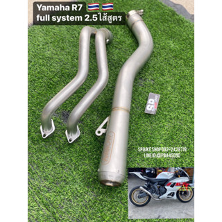 ชุดท่อ slip on / full system yanaha R7 2020-2023🇹🇭