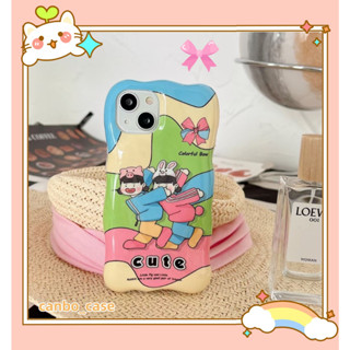 🎁ส่งของขวัญ🎁เคสไอโฟน สำหรับ 11 14 for iPhone Case 13 12 Pro Max น่ารัก น่าสนใจ ตลก เด็ก กันกระแทก เคสนิ่ม เคสโทรศัพท์