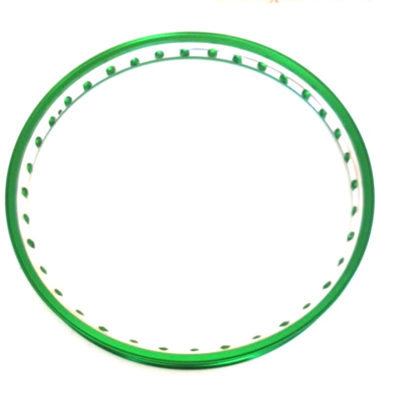 วงล้อ AKRONT 1.2ขอบ17 (1วง)สีเงิน/เขียว
