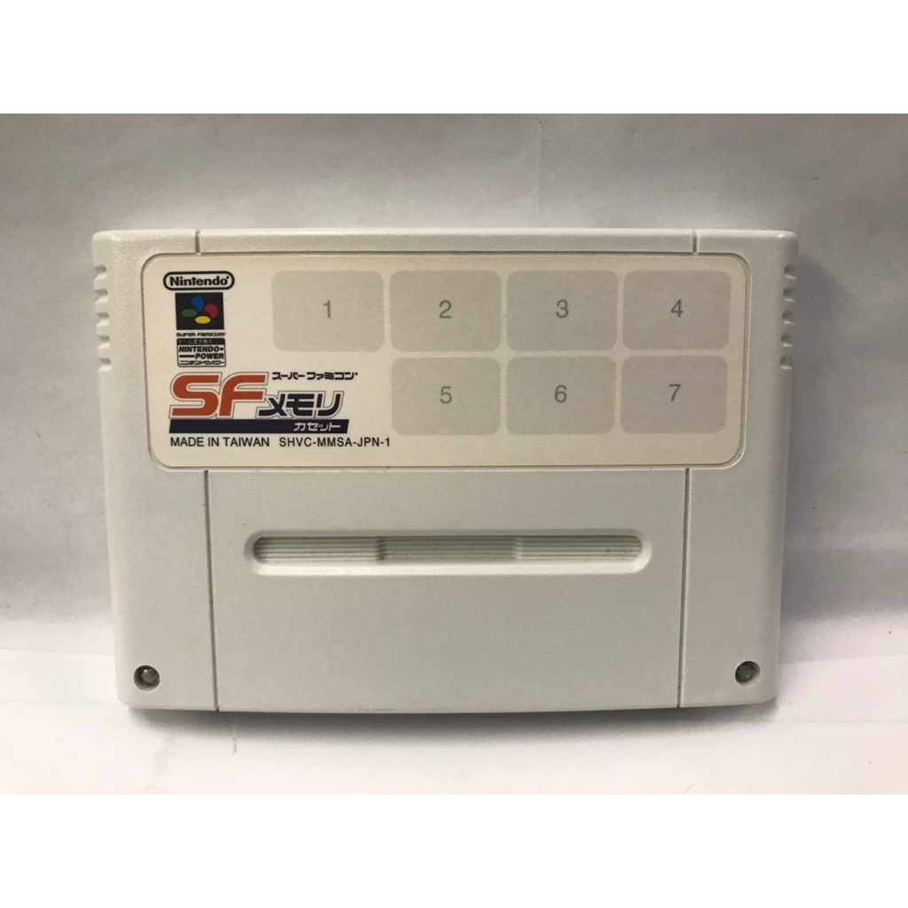 ตลับ SFC ตลับใช้อัดเกมส์ SFC Super Famicom Memory Cassette พร้อมเกมส์สุดมันส์และหายากNintendo Memory Cassette ตลับ Flash