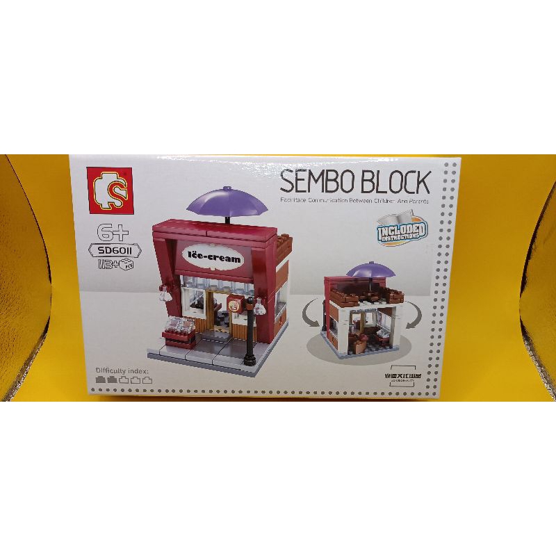 LEGO sembo block ตัวต่อเสริมสร้างจินตนาการ