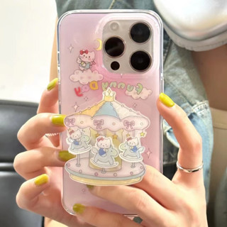 🚚จัดส่งจากไทยภายใน 24 ช.ม🚚เคสไอโฟน 14 Pro Max 13 12 11 for เคสไอโฟน11 Kitty griptok พกง่ายๆ การป้องกันการตก Case