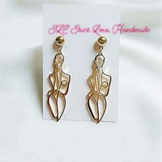 Body Lady Face  Earrings