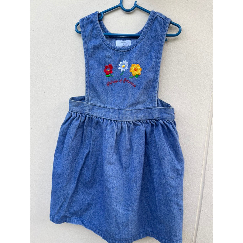 ชุดเอี้ยมกระโปรงยีนส์เด็ก แบรนด์ Healthtex