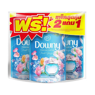 รีฟิลปรับผ้านุ่ม DOWNY กลิ่นหอมช่อดอกไม้อันแสนสดชื่น 490 มล. 2 แถม 1