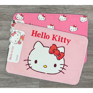 Moshi Moshi พรม พรมขนสั้น พรมเช็ดเท้า พรมแต่งห้อง ลาย Hello Kitty คิตตี้ ลายลิขสิทธิ์ของแท้จากโมชิ