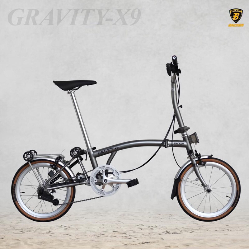 จักรยานพับ Backer Gravity-X9