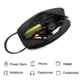 Arctic Hunter Waterproof กระเป๋าถือ รุ่น K00580 23ซม.*7.5ซม.*13CM กันน้ำBlack