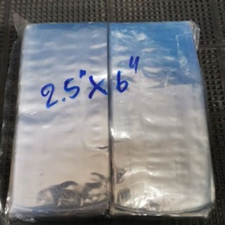 ฟิล์มหด pvc รีดโค้ง เกรด A ขนาด 2.5x6 นิ้ว