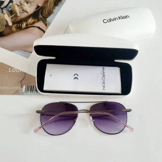 แว่นตากันแดด Calvin Klein ของแท้ 🌟 แว่นกันแดด Retail เลนส์ Gradient 100% UV protection สีชมพูและม่วง