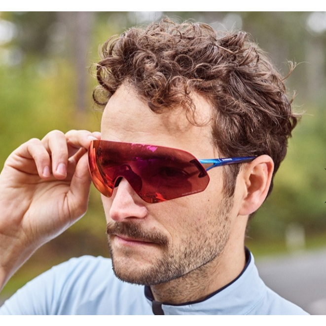 SHIMANO AEROLITE P CYCLING EYEWEAR SUNGLASSES แว่นปั่นจักรยาน