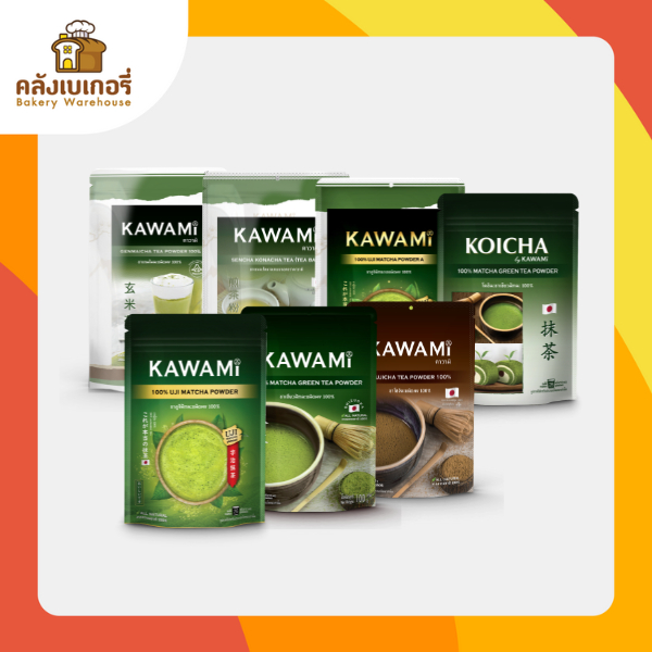 Kawami ชาเขียวชนิดผง 100%
