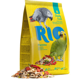 RIO Daily Feed Parrots 1kg อาหารนกแก้ว สูตรประจำวัน ธัญพืชรวมโภชนาการครบถ้วนมากกว่า 20 ชนิด