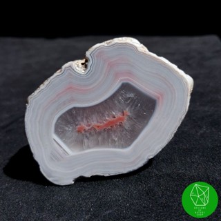 หินอาเกตแบบผ่าครึ่ง Laguna Lace Agate from Mexico