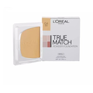 L‘oreal True Match Even Perfecting Powder Foundation SPF32 PA+++ 8g.  ลอลีอัล ทรูแมทช์ พาวเดอร์ฟาวเดชั่น SPF32 PA+++