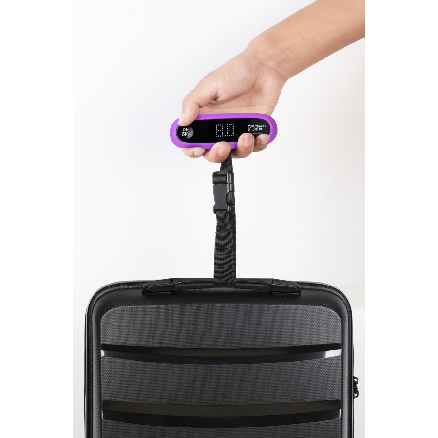Travel Blue 5847 เครื่องชั่งน้ำหนักกระเป๋าเดินทางแบบดิจิตอล Portable Digital Scale รับประกันสินค้า 3 ปี